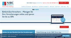 Desktop Screenshot of nibcdirect.de