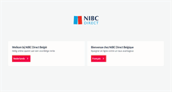 Desktop Screenshot of nibcdirect.be